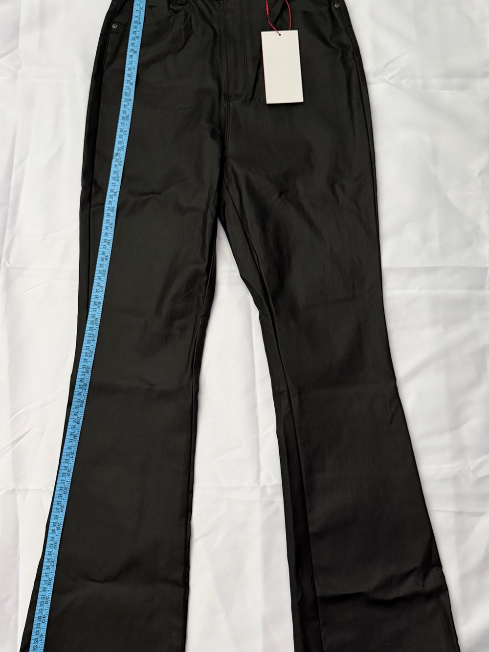 Black High-Rise Flared women’s pants